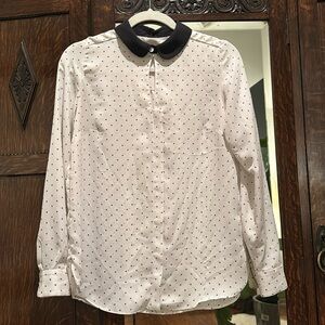 LC Star Blouse with Peter Pan Collar